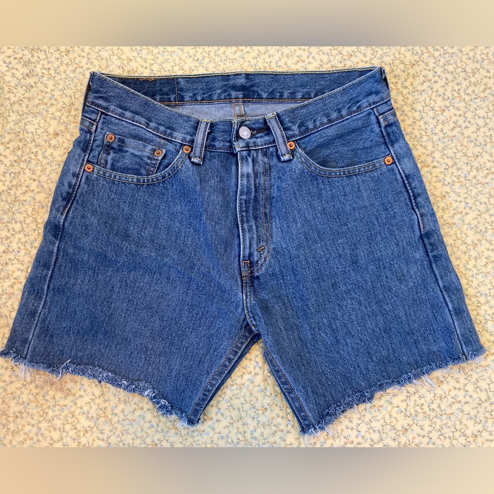 Levi 505 cutoff shorts